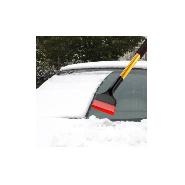 2 en 1 quitanieves Wyi Juego de 2 raspadores de hielo redondos para parabrisas de coche embudo herramienta de extracción de nieve en forma de cono para coche 