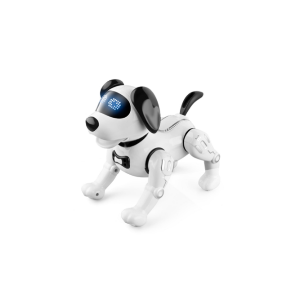 Control electrónico de Sonido Perros Interactivo Cachorro Robot Mascota Perro ladrido Soporte Caminar Suave Juguetes para niños 