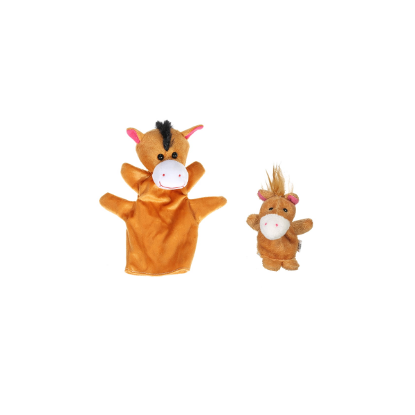 Ogquaton Juego de Marionetas de Dedo Marionetas de Dedo Animales de Peluche Zoo Marionetas Suaves Juguete de Tela Juguete Educativo para niños 10 Unidades 
