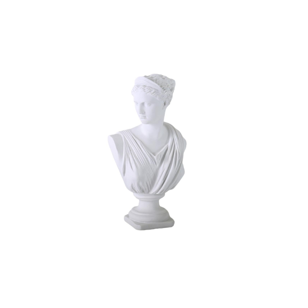 KEYREN Estatua Griega clásica Busto Escultura Estatuilla Artista Adornos Músico Estatua Escultura Estatuilla Artesanías talladas a Mano 01 