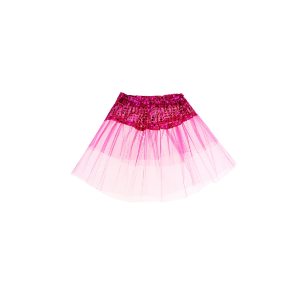 Jaysis Vestidos de Tul de Gasa con Lentejuelas Elegante Falda del Tutu para Niña Fluffy Pettiskirt Regalos de Cumpleaños Verano Faldas de Fiesta Vestidos de Baile 