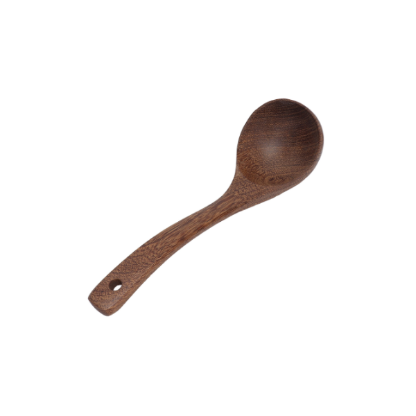 DOITOOL 6 mini cucharas de madera con mango redondo de bambú pequeñas palas de té azúcar leche en polvo para sales de baño 
