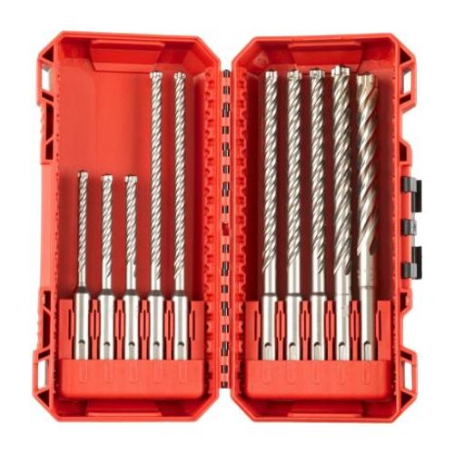 Hammerbohrer MX4 SDS-Plus Set 10-teilig