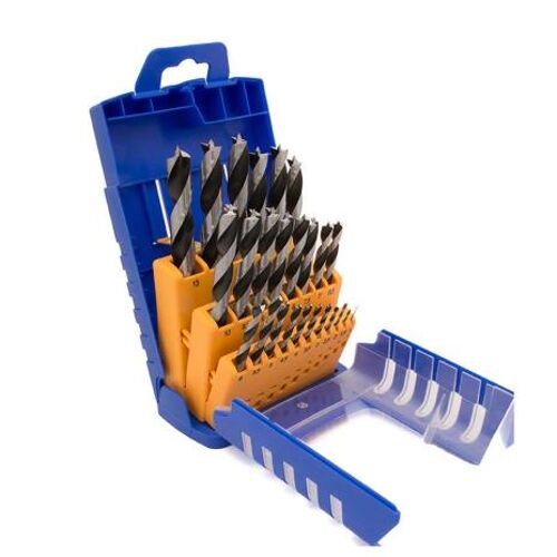 CV Holzspiralbohrer-Set 25-teilig