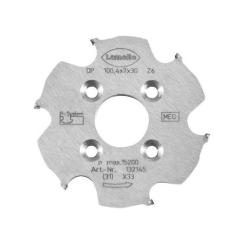 P-System-Nutfräser Diamant (PKD) für CNC 100,4x7x30mm