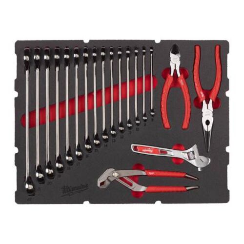 PACKOUT Einlage MAX BITE™ Ringmaulschlüssel- und Zangen | 19-teilig