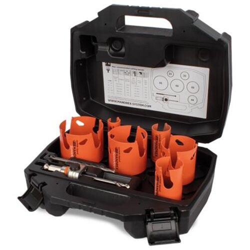 MXqs Elektriker Mehrzweck Lochsägen SuperXCut Set 1 | 7-teilig