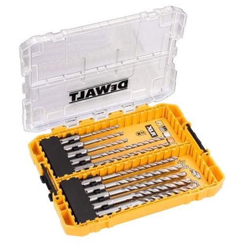Hammerbohrer-Set DT70752 SDS-PLUS 10-teilig | Steinbohrer