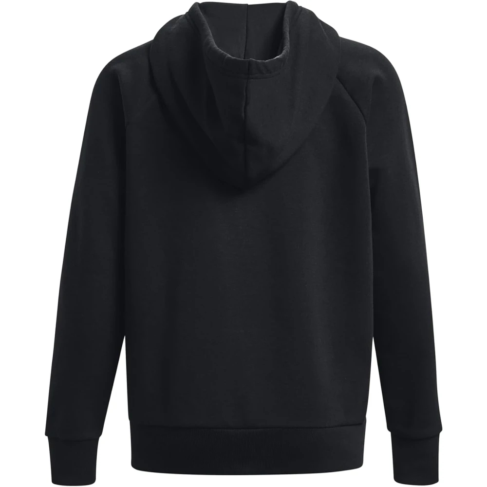 Under Armour Donna Nero Felpa Rival Fleece Fz Hoodie S - Immagine 7