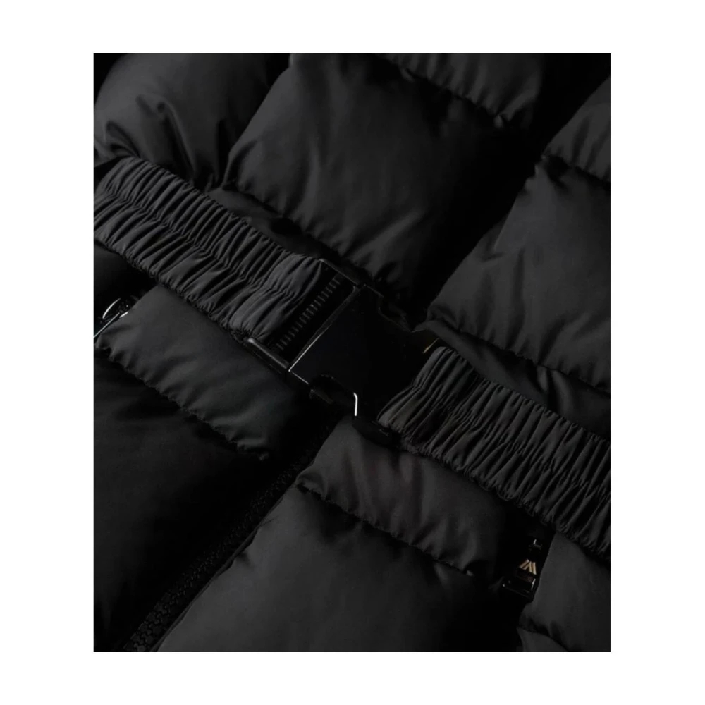 Superdry Donna Nero - Giacca Nera Con Zip E Cappuccio - Jackets - M - Immagine 4