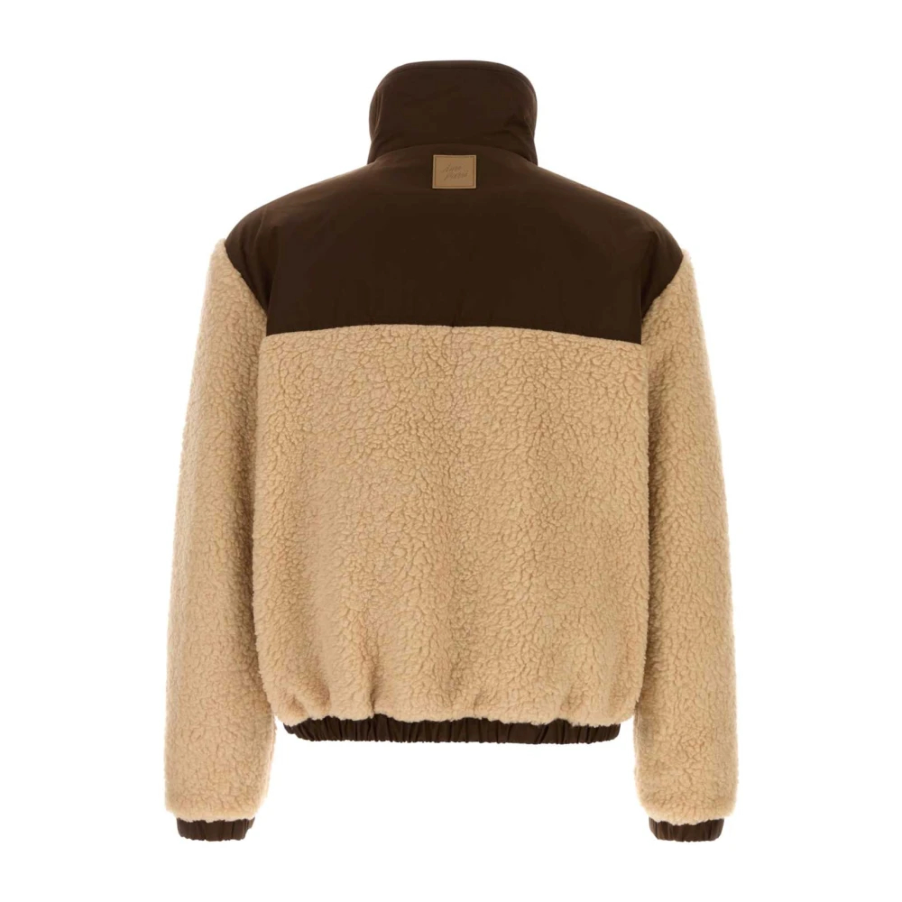 Ami Paris Giacca Blouson In Misto Lana - Immagine 2