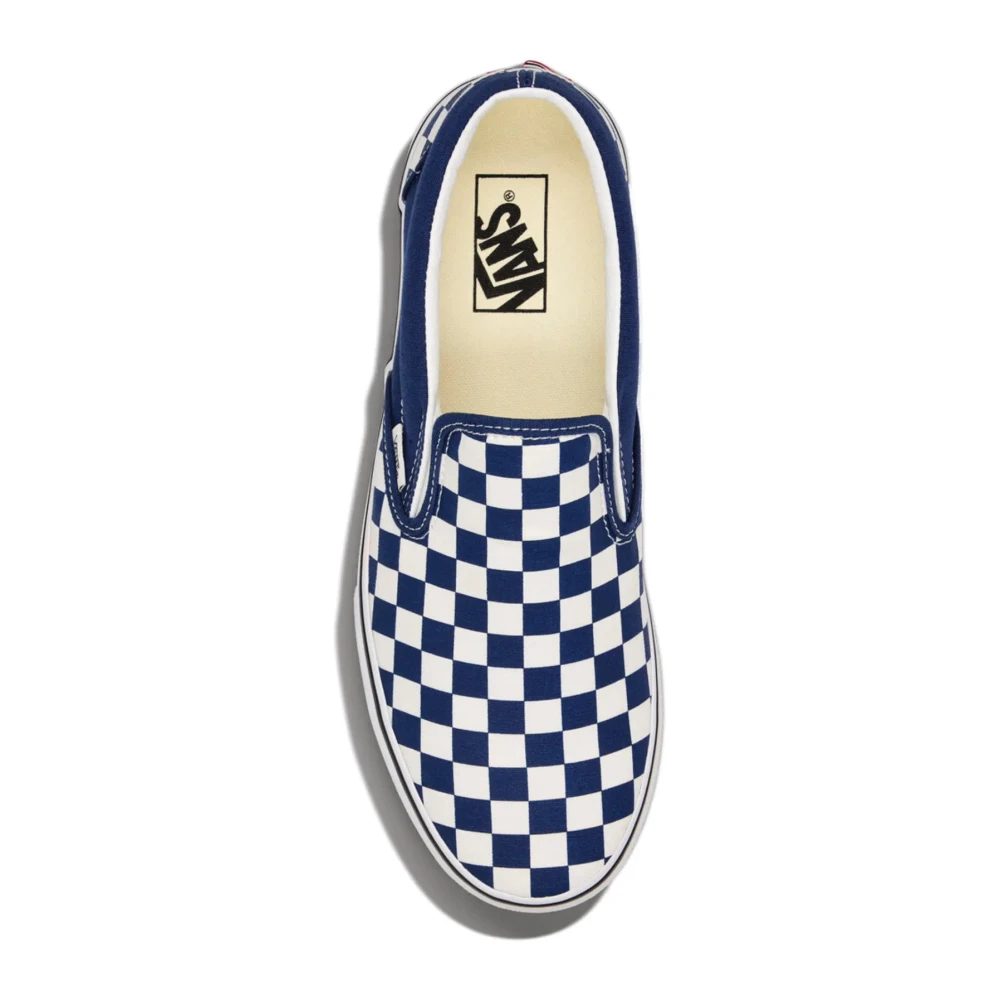 Vans Donna Blu - Classic Slip-On Checkerboard - Sport - 41 Eu - Immagine 4