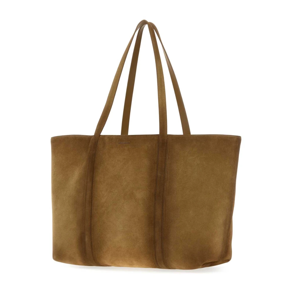 Jil Sander Donna Marrone Borsa Tote “Foro” - Immagine 2