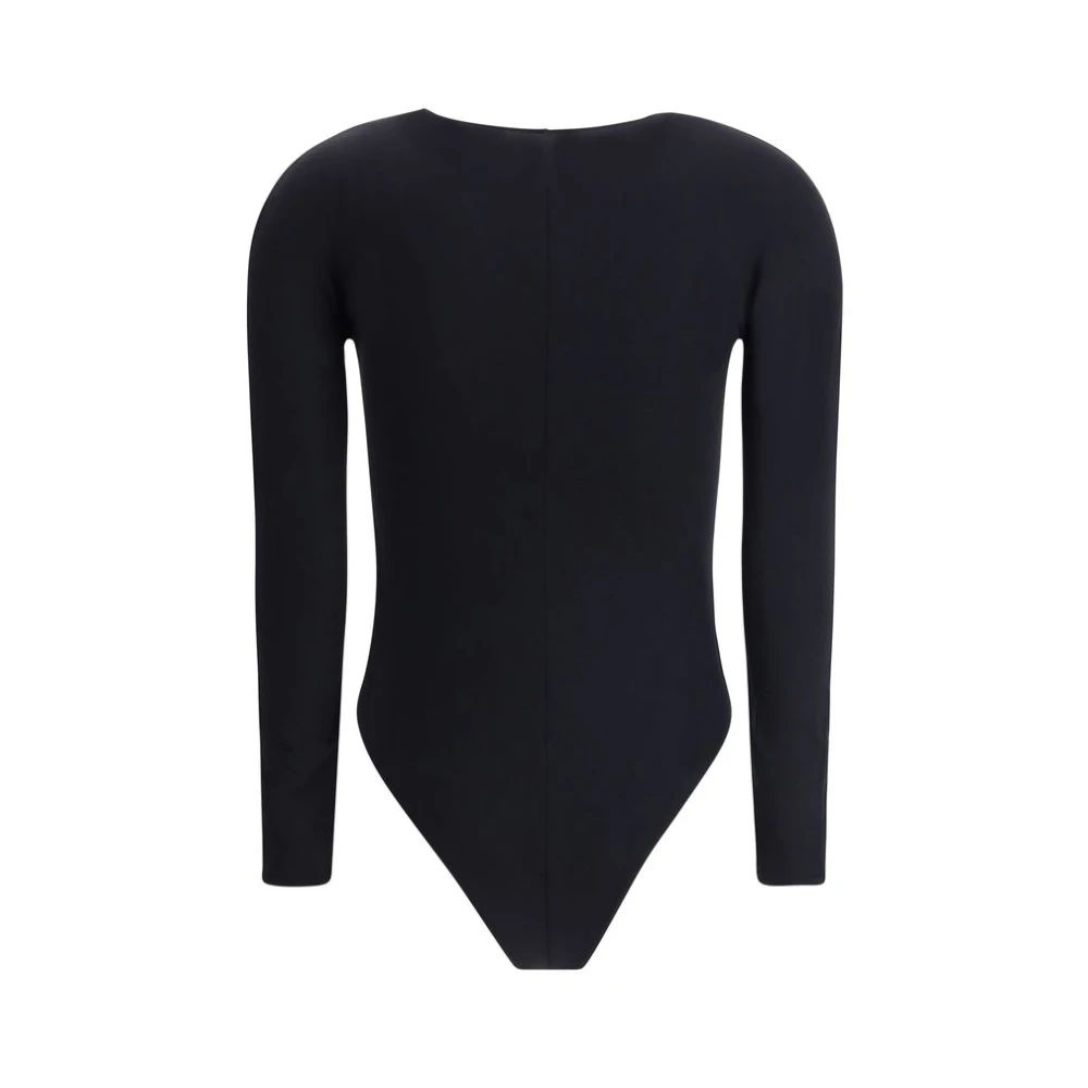 Wolford Donna Nero - Body Scollo A V - Tops - L - Immagine 5
