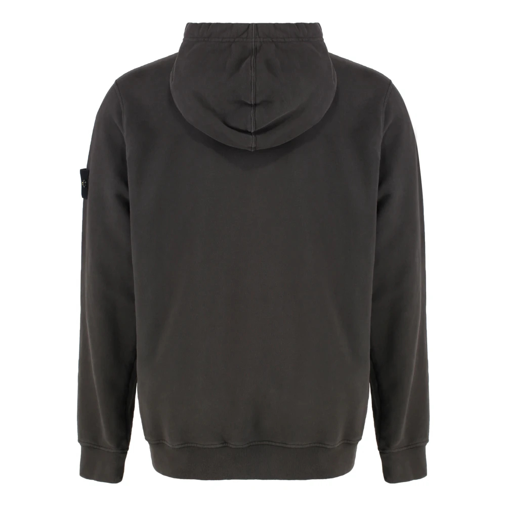 Stone Island Uomo Grigio - Felpa Con Zip Integrale - Sweatshirts & Hoodies - Xl - Immagine 4