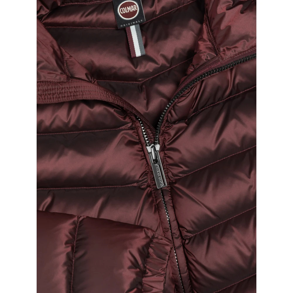 Colmar Originals Donna Bordeaux Dark Merlot Piumino Icon Con Cappuccio - Immagine 2