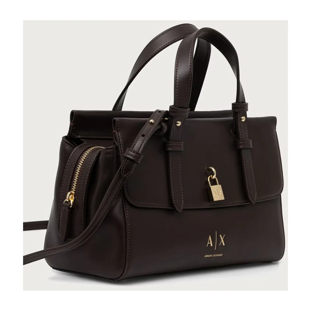 Armani Exchange Donna Marrone Borse, Taglia Unica, New, - Immagine 3