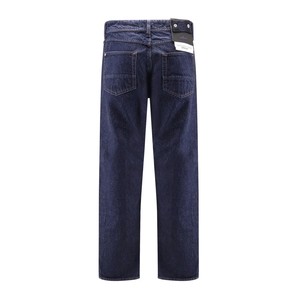 Stone Island Uomo Blu - J100008 Selvedge Denim Pantaloni - Jeans - W33 - Immagine 2