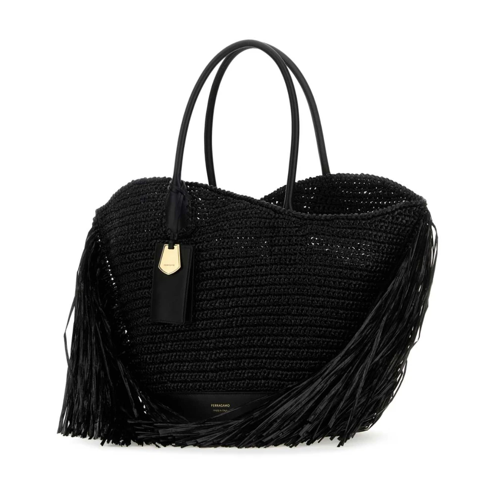 Ferragamo Donna Nero Borse, Taglia Unica, New, - Immagine 5