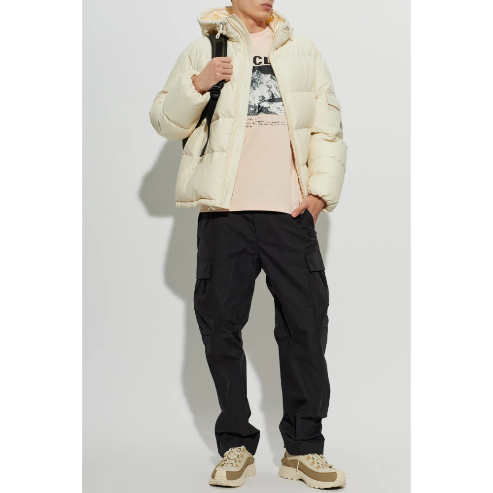 Moncler Piumino Corto Himalaya Con Cappuccio Uomo da Bianco, Taglia: 1 - Immagine 2