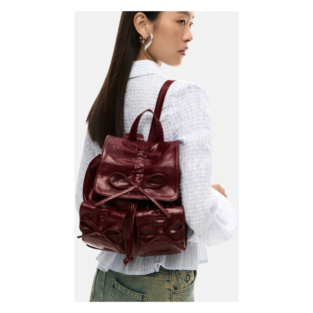 Desigual Donna Marrone Zaino Da Rodio Prisa Short - Immagine 6