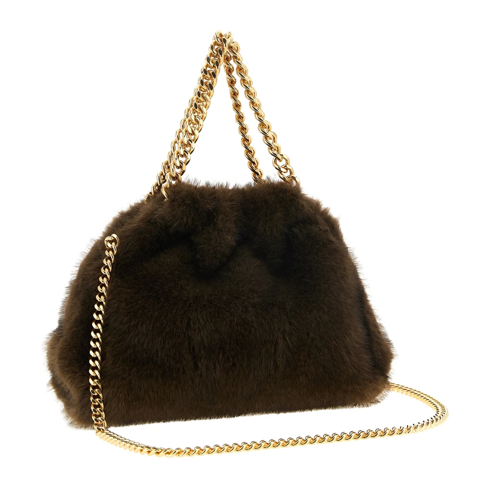 Stella McCartney Borsa Mini Con Coulisse Falabella - Immagine 3
