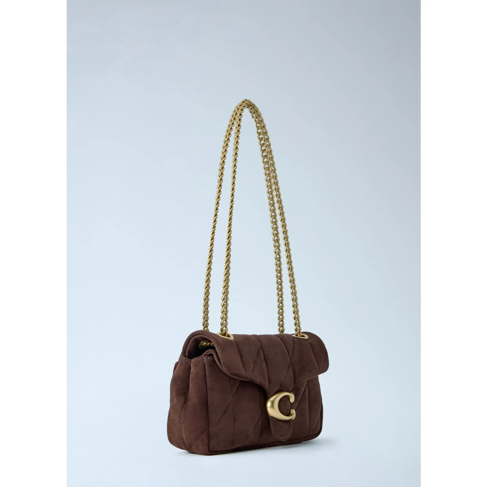 Coach Tabby Shoulder Bag 26 With Quilting - Woman Shoulder Bags Brown One Size - Immagine 3