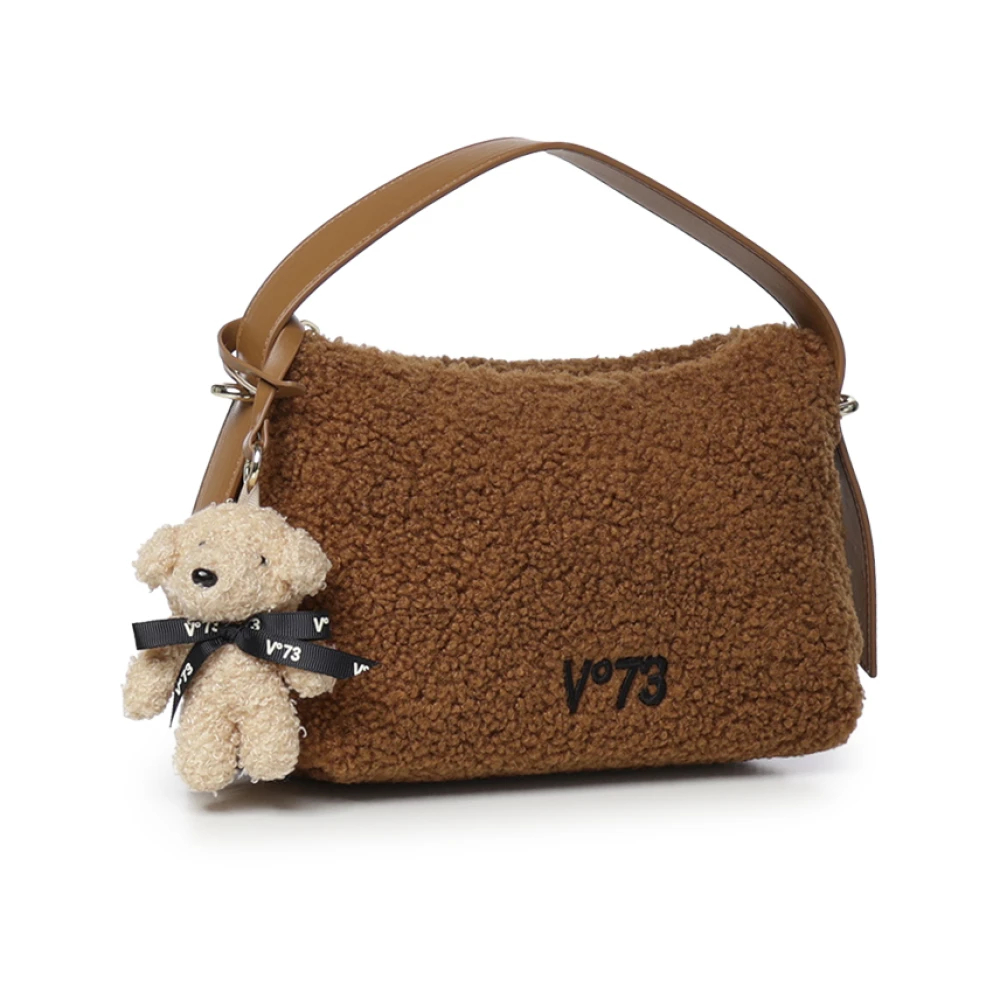 V°73 - Borsa teddy marrone - Donna - Taglia UNI - Immagine 4