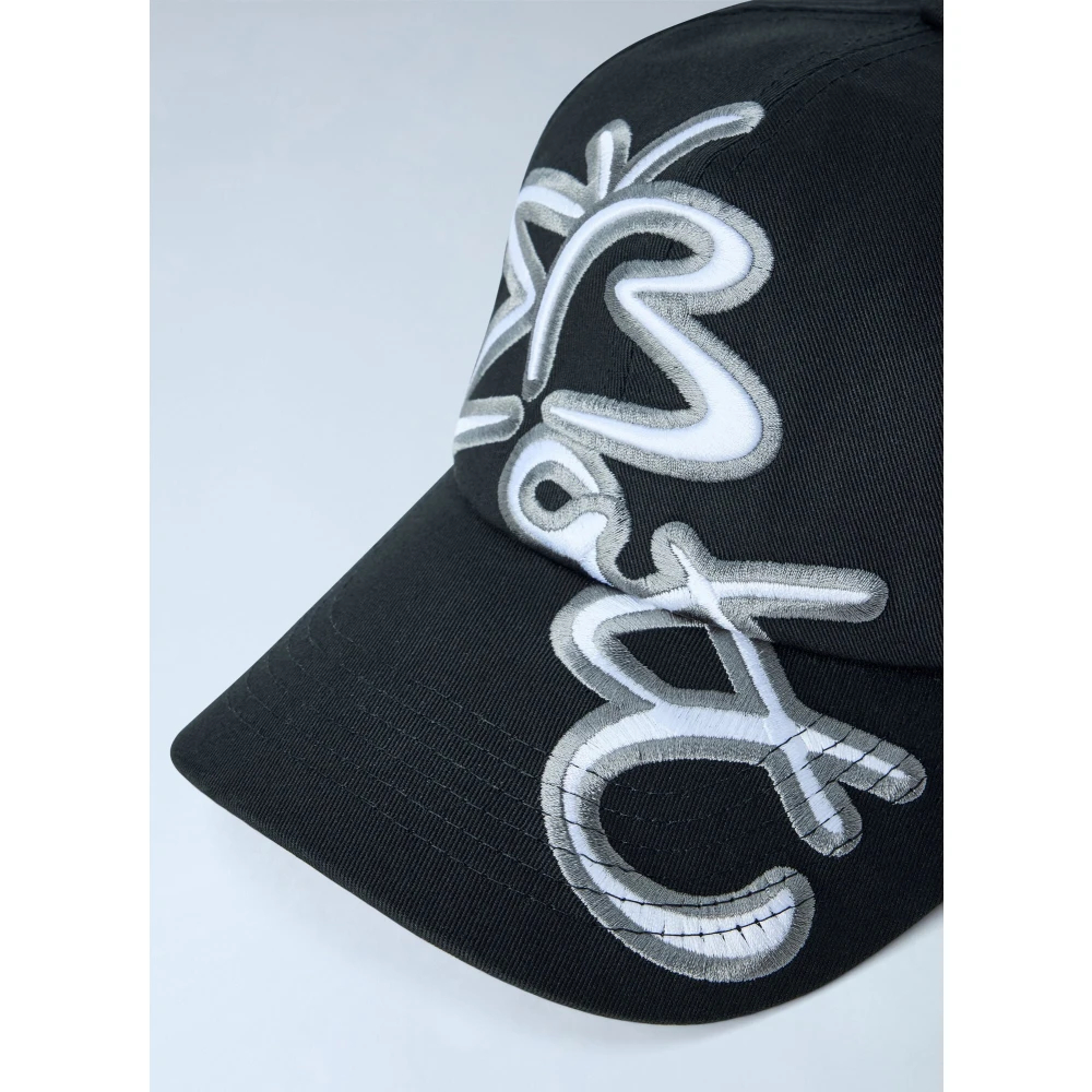 Bott Uomo Nero Botterfly 6-Panel Cap - Man Hats One Size - Immagine 3