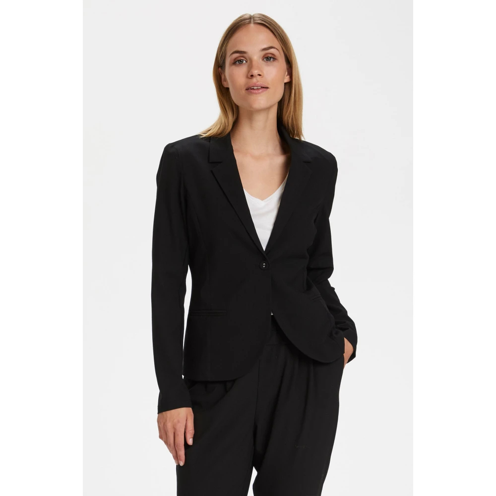 Kaffe Donna Nero Giacche, 3XL, New, - Immagine 2
