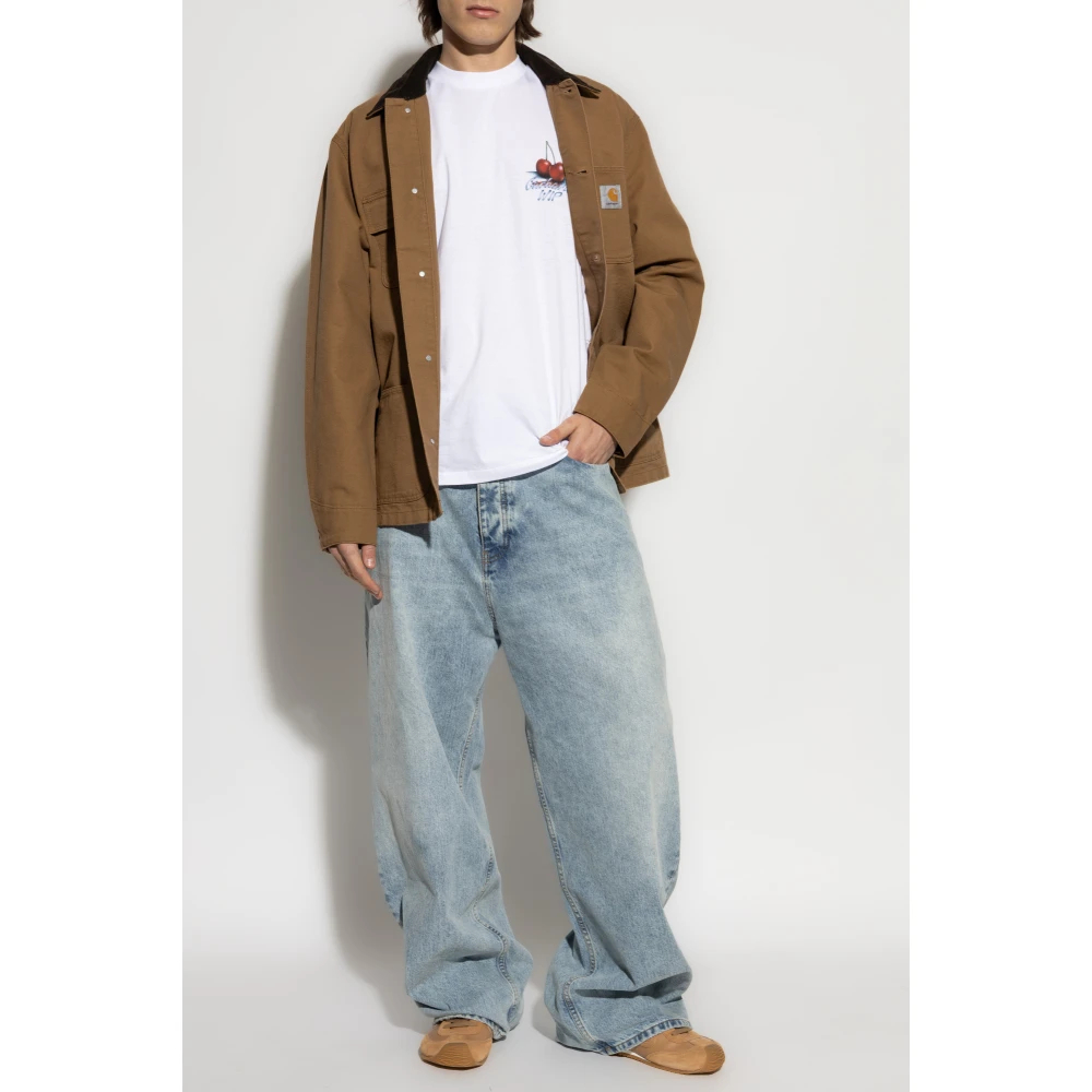 Carhartt Wip Uomo Marrone Giacche, M, New, - Immagine 3