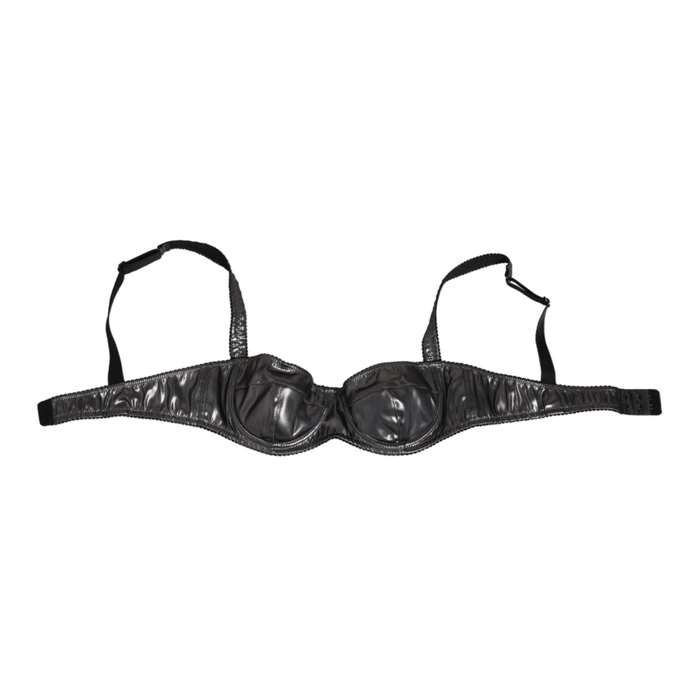Dolce & Gabbana Damen Schwarz - Er Acetat Balconette-Bh Unterwäsche - Underwear - K - M