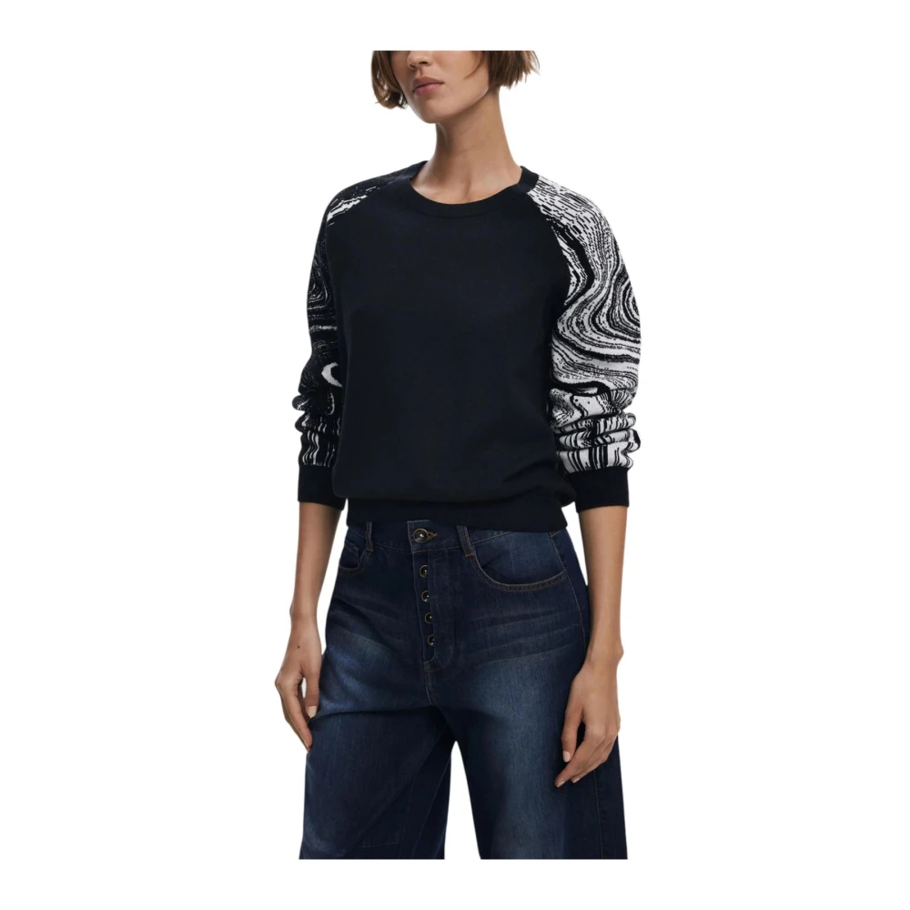 Desigual , Damen, Strickwaren, Schwarzk, L - Bild 7