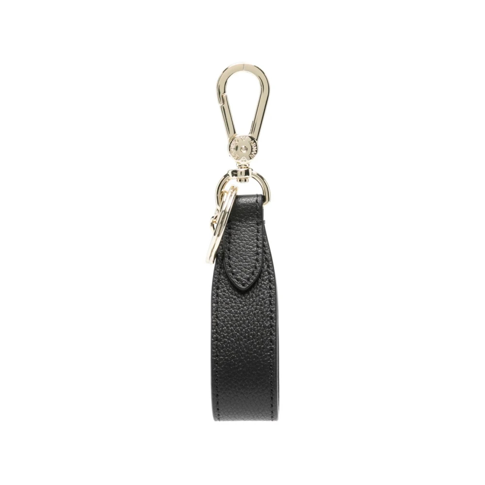 Emporio Armani - Leder-Schlüsselanhänger Mit Hirsch-Print - Accessories - Damen - Schwarzk - One Size