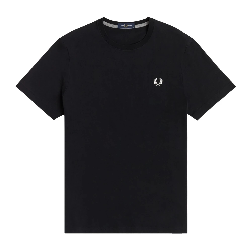 Fred Perry - Ringer Black - T-Shirt - Schwarz - XXL - 100% Baumwolle - Bild 9