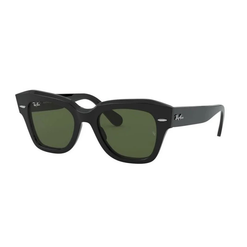Ray-Ban - Authentische State Street Brille- Premium-Qualität! - Accessories - Unisex - Schwarzk - 52 Mm