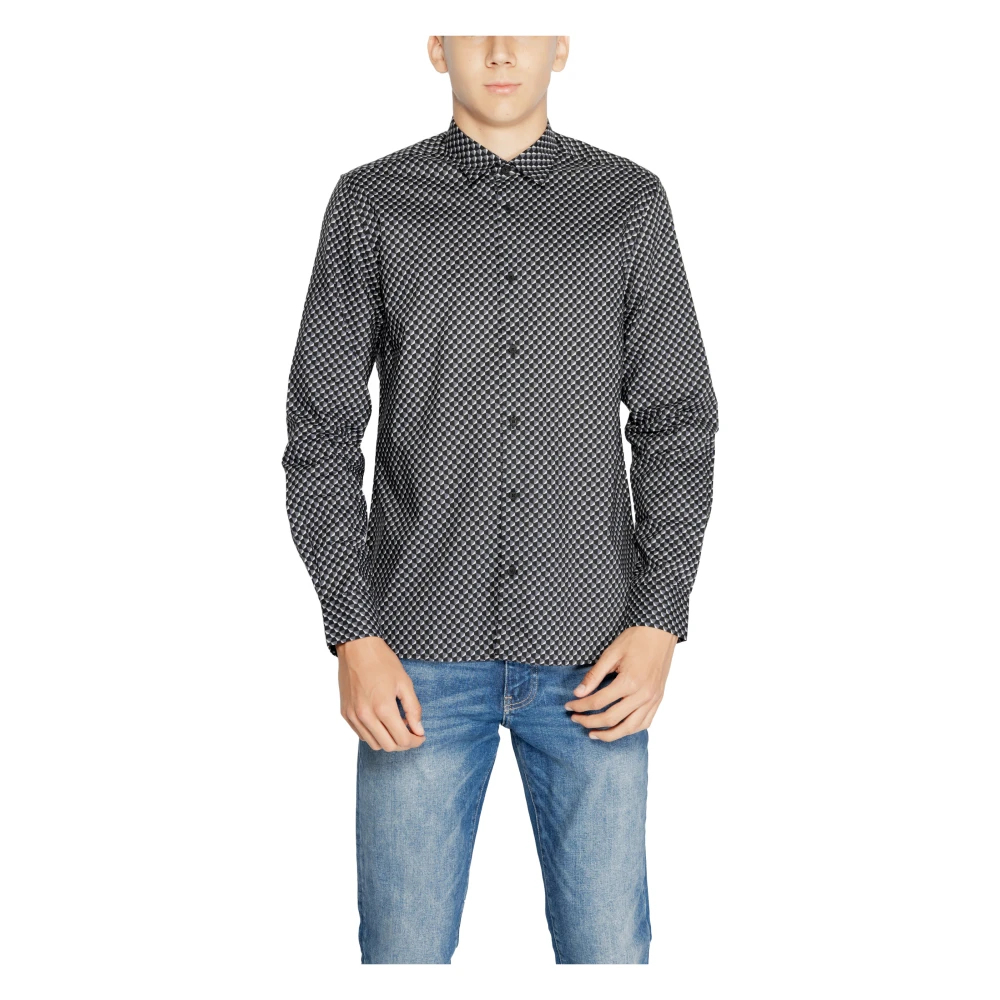 Antony Morato Herren Grau - Baumwollhemden Herbst/Winter Kollektion - Shirts - S