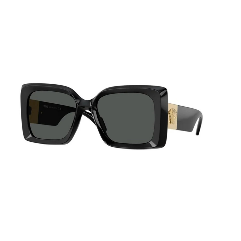 Versace VE4467U Sonnenbrille für Damen in Schwarz, kleine Kunststofffassung mit individueller Verglasungsoption - Bild 9