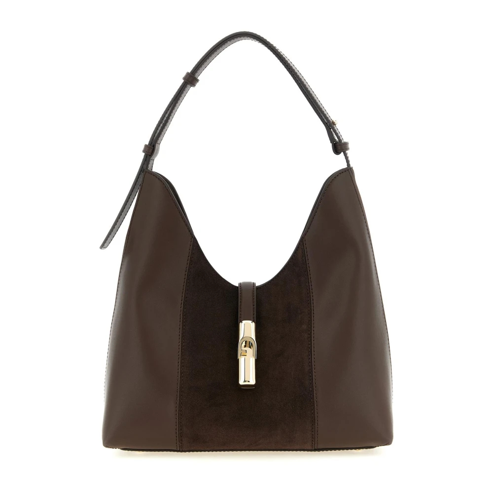 Furla Damen Dunkelbraun Handtasche Goccia M Wb01499 Bx3158 4286S - Bild 5