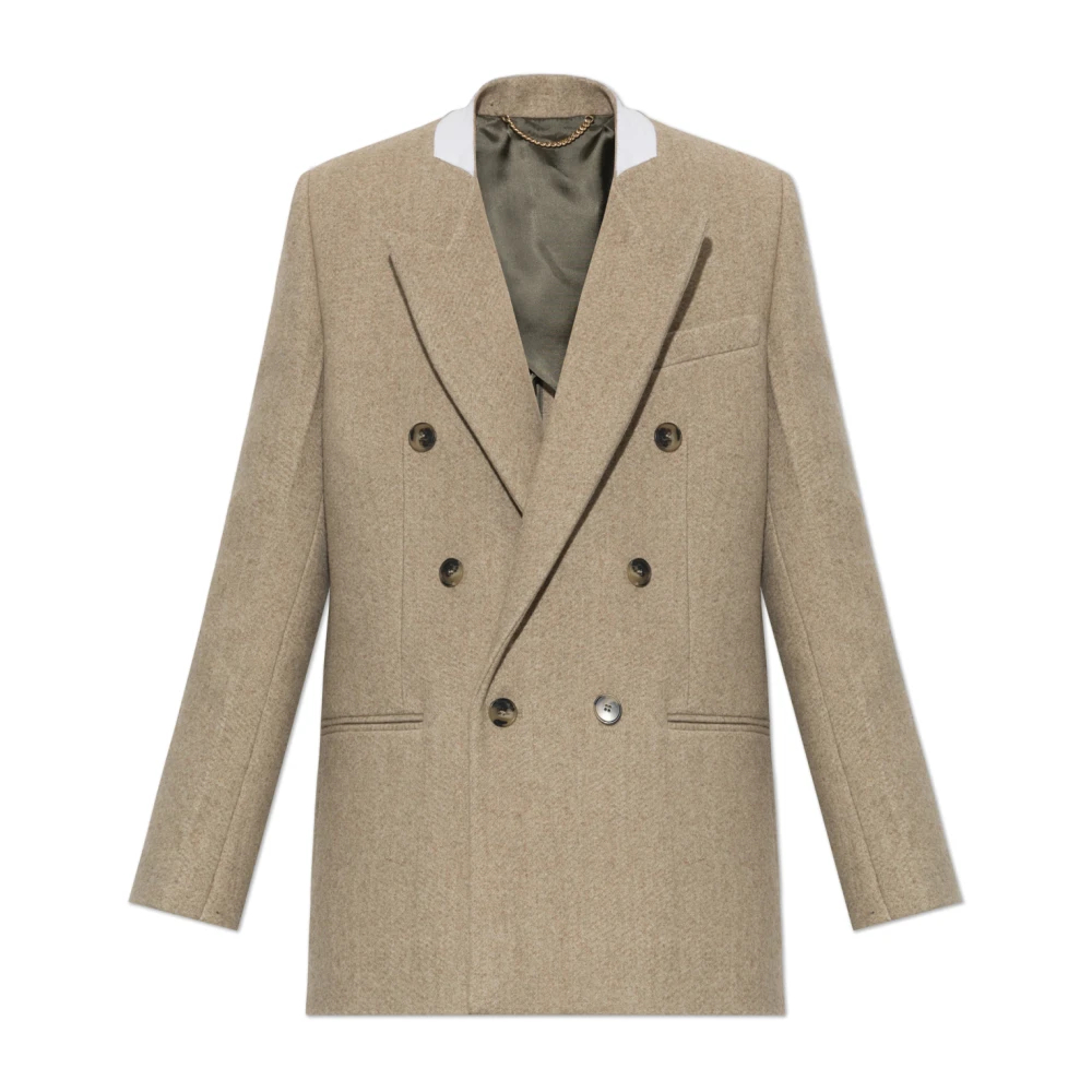 Victoria Beckham - Gesteppter Blazer Mit Doppelreihiger Knopfleiste - Jackets - Damen - Beige - Xs