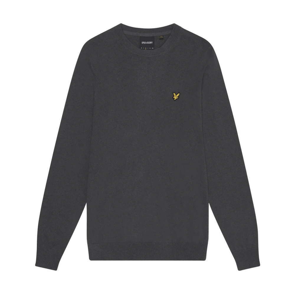 Lyle & Scott - Rundhals-Strickware - Knitwear - Herren - Grau - S - Bild 6