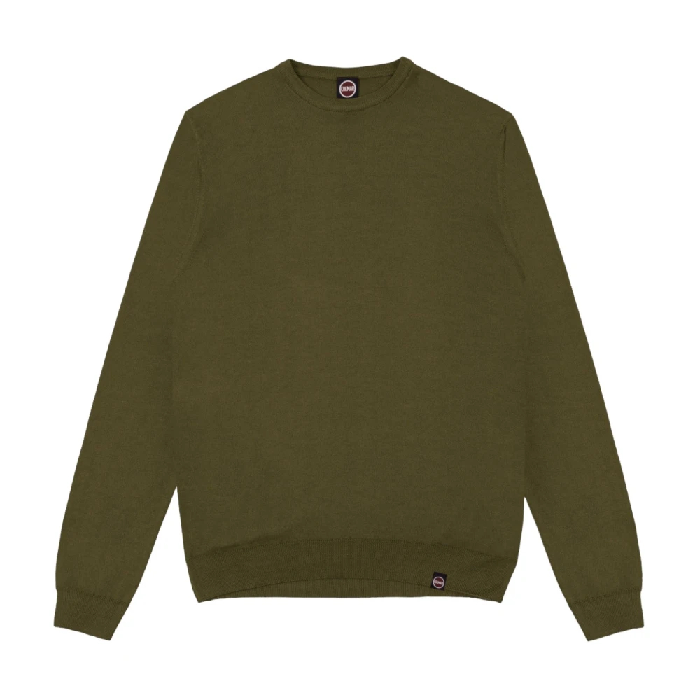 Colmar Herren Grün - Er Wollpullover Mit Rundhalsausschnitt - Sweatshirts & Hoodies - S