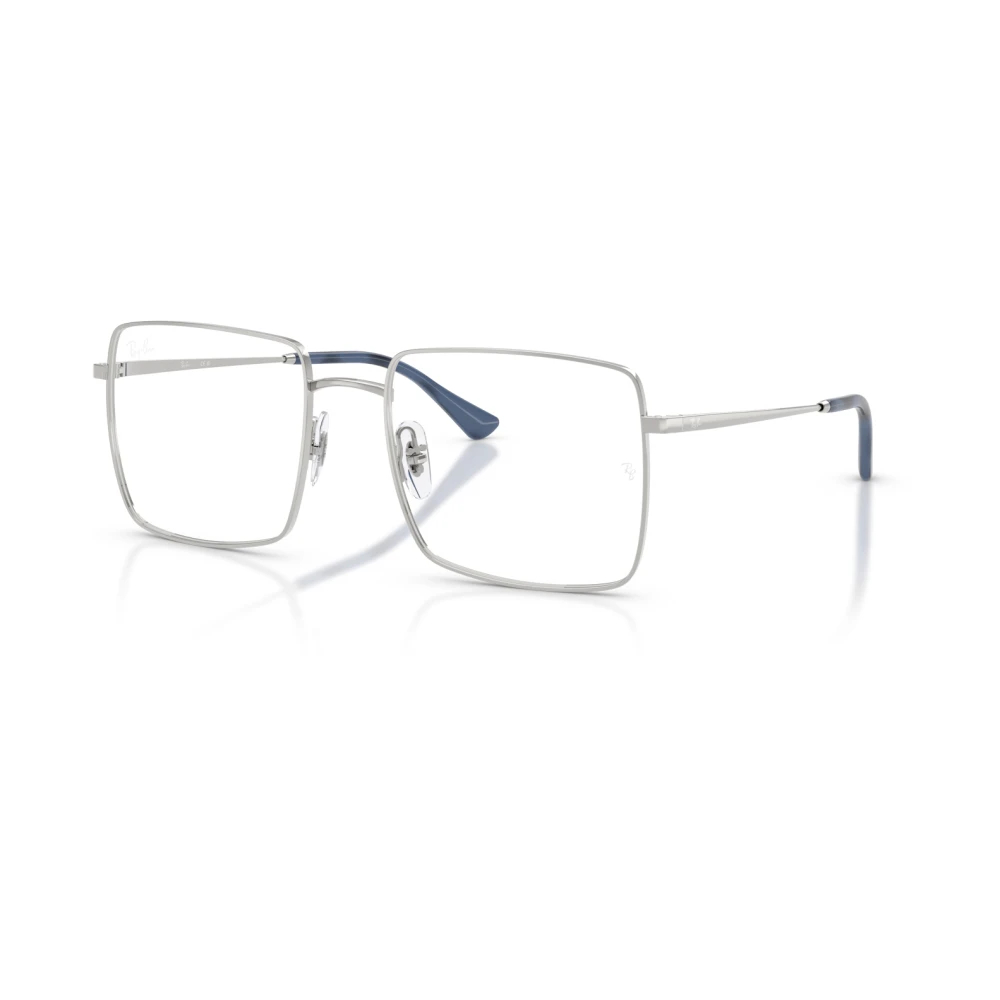Ray - Ban Unisex Transparent Ray - Ban Rx6553 2501 Optische Fassungen Metall Silber Quadratisch Normal - Bild 8