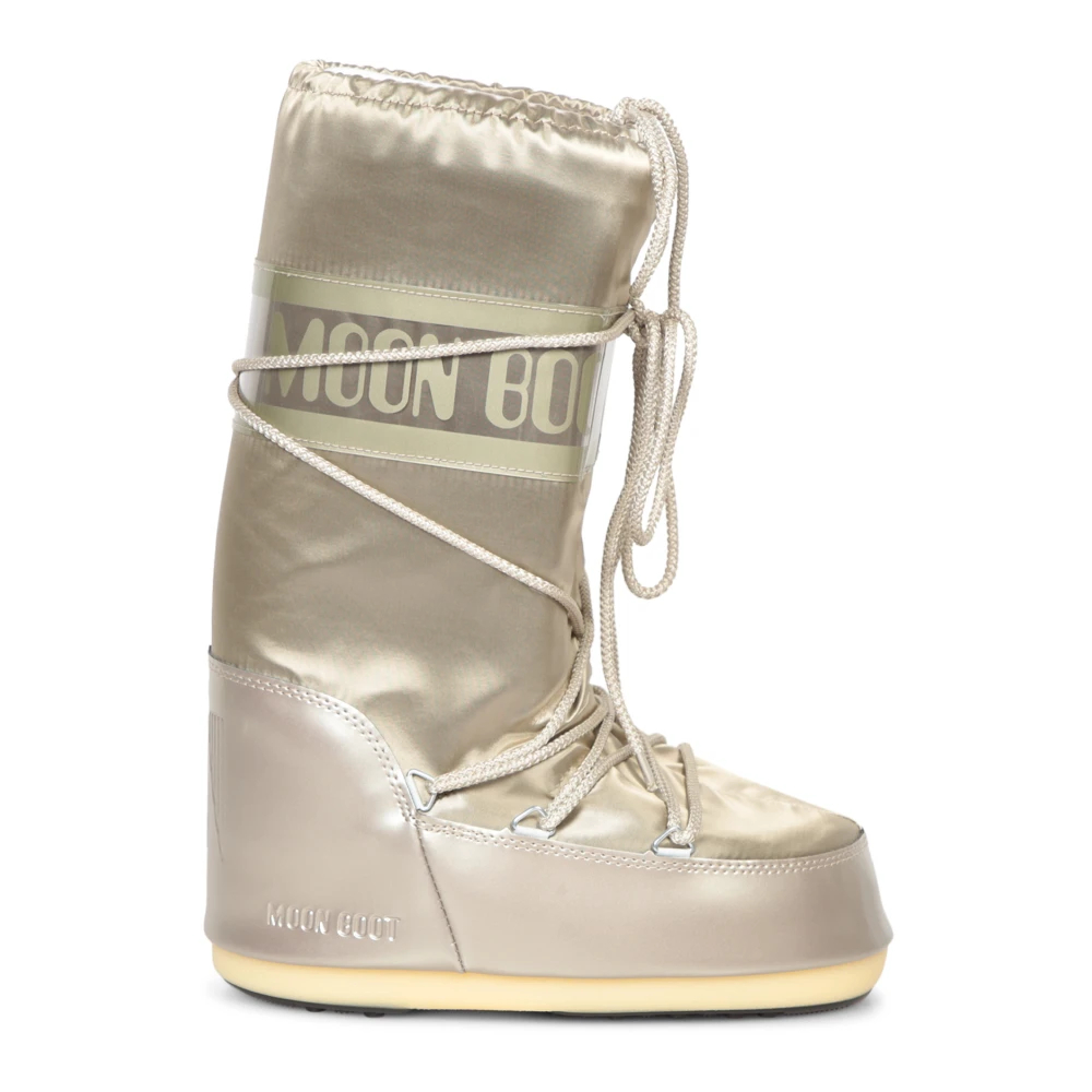 Moon Boot Damen Bronze Für 80D1401680 Icon Glance Stiefel (35/38), Flach, Keine, Lässig, Schnee - Bild 15
