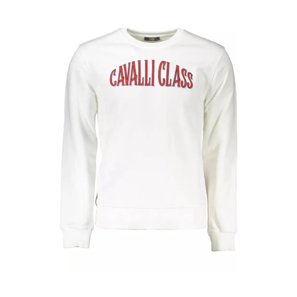 Cavalli Class - Langärmeliges Sweatshirt - Sweatshirts & Hoodies - Herren - Weiß - Xl - Bild 6