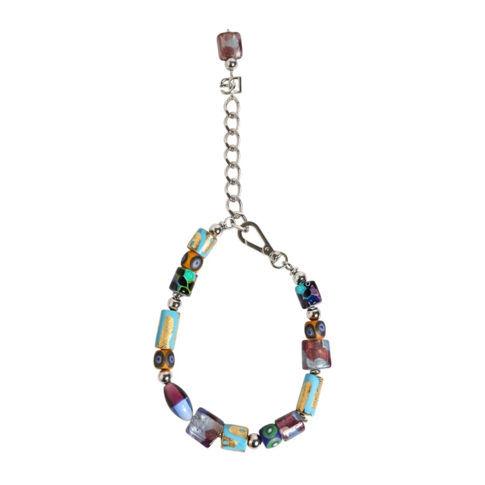 Dolce & Gabbana Damen Multicolor - Halskette Mit Murano Glas Perlen - Accessories - Mehrfarbig - One Size