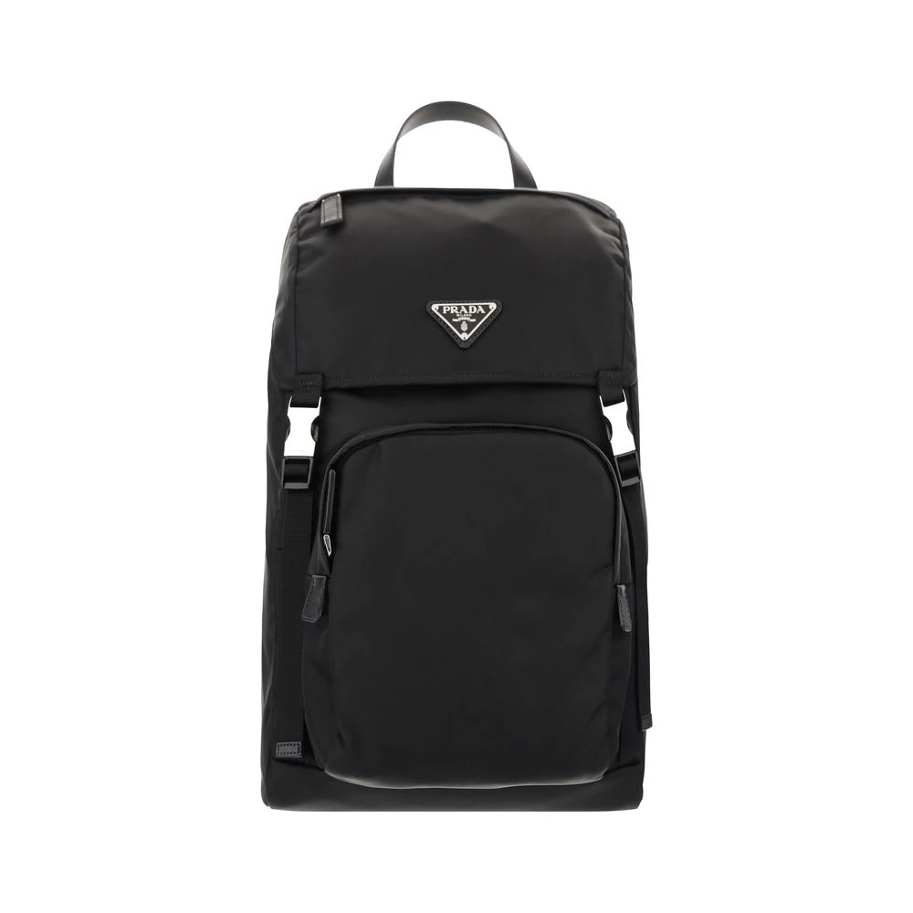 Prada Re-Nylon And Saffiano Leather Backpack - Bild 2