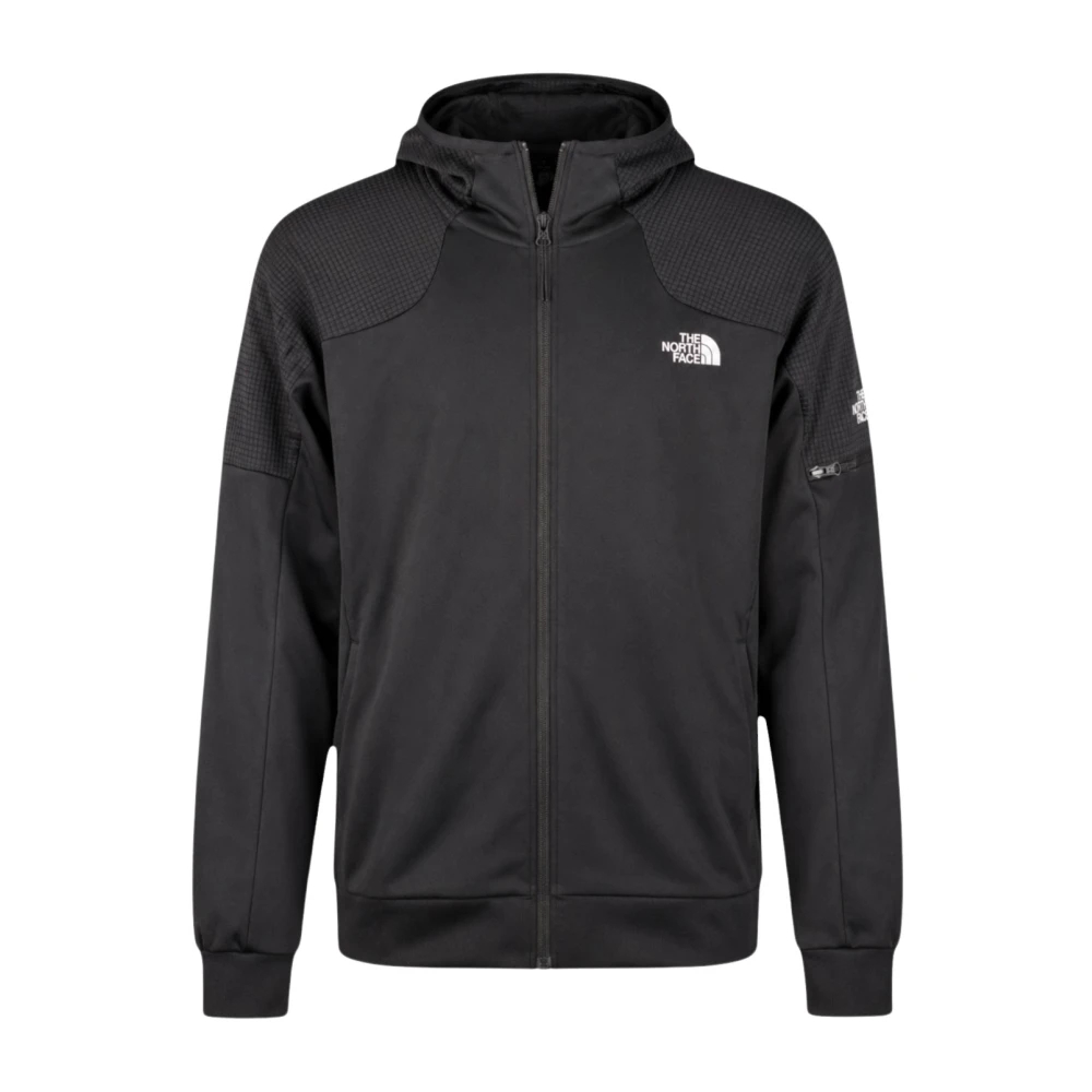 The North Face Noir Gemusterte Zip-Fleecejacke Mountain Athletics 2.0 - Image 3