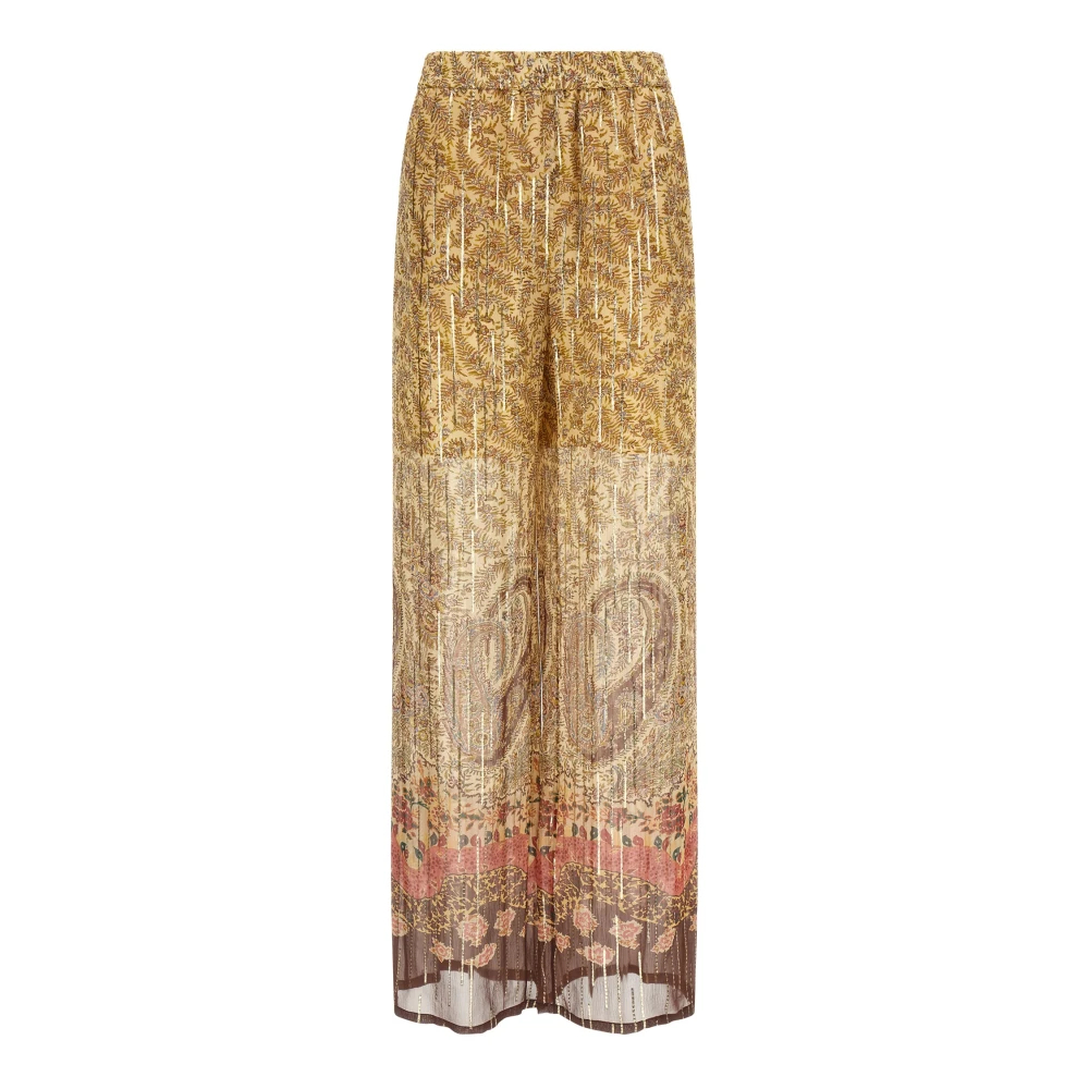 Valentino Garavani - Pekin Hose Mit Voyage Imaginaire Paisley-Print - Trousers - Damen - Mehrfarbig - 2XL