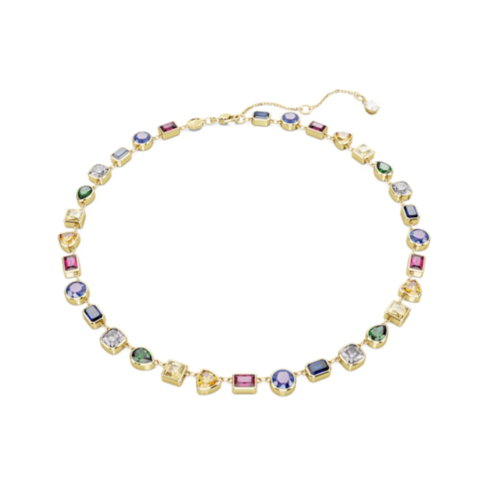 Swarovski - Halskette Unisex Imber Tennis- Verschiedene Schliffe- Mehrfarbig- Goldfarben Plattiert 5662915 - Accessories - Damen - Mehrfarbig - One Size - Image 6
